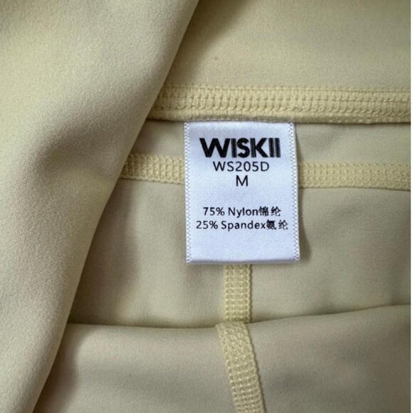 Stunning Wiskii Active 2-piece set in a fresh lemon shade M - Picture 5 of 8